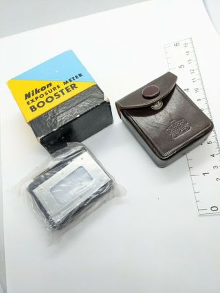 Nikon Rangefinder Camera Exposure Meter Booster With Case