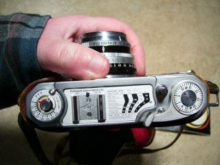 Vintage Kuribayashi Petri 2.  8 35mm SLR Camera 3