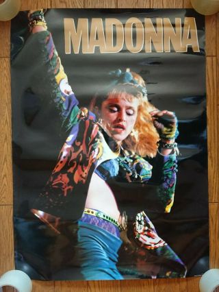Madonna Japan Early Era Warner Pioneer Corp Official Promo Poster