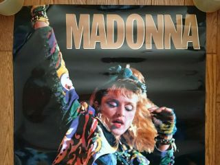 MADONNA JAPAN Early Era Warner Pioneer Corp Official Promo POSTER 2