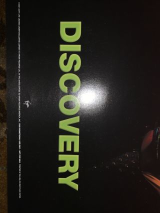 Daft Punk Discovery Promo Poster 24x18 Official Virgin U.  S 2