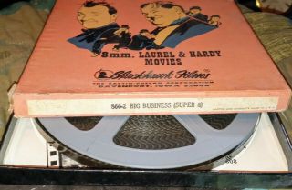 Blackhawk Films 8mm Laurel & Hardy Big Business 8