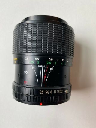 Albinar - Adg Auto Zoom Macro 1:3.  5 - 4.  8,  35 - 70mm Lens,  Canon Mount (ae - 1,  Etc. )