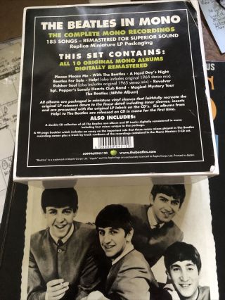 The Beatles In Mono Cd Box Set.  Possible Counterfeit.