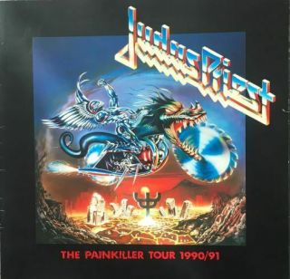 Judas Priest : The Painkiller Tour 1990/91 Concert Program Book