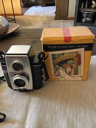Vintage 1960s Kodak Brownie Reflex 20 Camera
