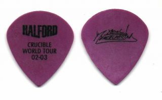 Rob Halford Guitar Pick - 2002 - 03 Crucible Tour - Metal Mike Chlasciak Signature
