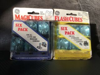 Ge Magicubes And Ge Flashcubes Magic Flash Cubes 12 Total