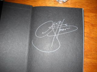 Gene Simmons Sex Money Kiss Limited Edition Autographed Book Money Bag Sticker