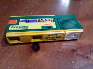 Vintage 1997 Crayola Flash 110 Camera - Indoor/outdoor Use - By Concord