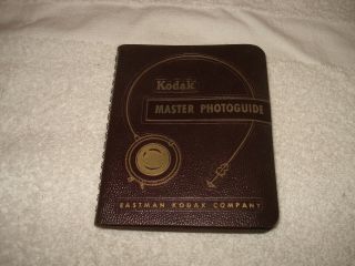 Vintage Kodak Master Photoguide 32 Page Info Booklet With Computer And Charts