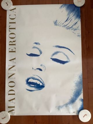Madonna - Erotica - Promotional Poster - Sire Records 1992 - 38: X 26