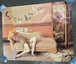 Cyndi Lauper True Colors Promotional Poster 1986 Cbs Records Hollywood Posters
