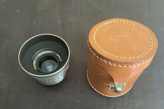 Argus Cintagon (steinheil Munchen) 35mm F4.  5 Lens With Leather Case