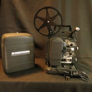 Vintage 8mm Bell & Howell Model 256 Film Projector W/case & Power Cord