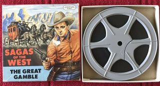Castle Films Sagas of the West 8mm Film The Great Gamble Complete Edition 2