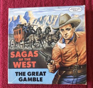 Castle Films Sagas of the West 8mm Film The Great Gamble Complete Edition 3