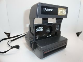 Poloroid 600 One Step Instant Film Camera Flash Strap