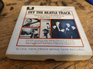Off The Beatle Track - George Martin - Uk Reel To Reel Tape