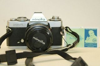 Minolta Xd - 5 35mm Film Camera & Minolta 50mm Lens