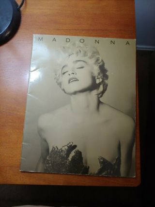 Madonna Concert Program 1987 (who 