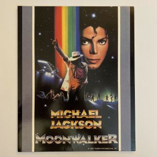 Michael Jackson Official Vintage Bad World Tour School Folder From 1989