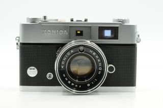 Konica Auto S2 35mm Film Rangefinder Camera W/45mm F1.  8 [parts/repair] 901