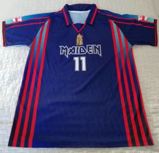 Iron Maiden Soccer Football Jersey Shirt - Very Rare Limited Edition Xl