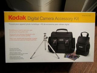 3 - Pc Kodak Digital Camera Accessory Kit,  Acc - Gn1,  Small & Medium Bag,  12 " Tripod