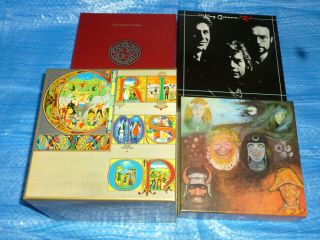 King Crimson Lizard / Red Empty Promo Box Japan For Mini Lp Hq Cd (box Only)