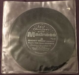 Madness M.  I.  S.  1986 ‘last Christmas With’ Ghost Train Demo Flexi Disc Two Tone