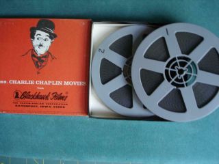 8mm Charlie Chaplin The Cure 2 Reel Blackhawk Film 5 " Reel