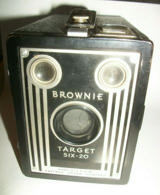 Eastman Kodak Brownie Target SIX - 20 Box Camera 620 film Vintage Rochester,  N.  Y. 2