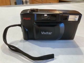 Vivitar Ps:20 35mm Point And Shoot Camera