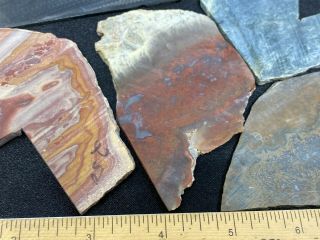 Large Cut Slabs of Unknown Stone for Cab Rough - 217.  4 Grams - Vintage Estate Find 3