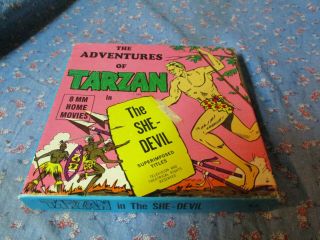 8mm Home Movie The Adventures Of Tarzan In The She - Devil 52