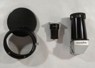 Minolta Angle Finder V & Magnifier V Set Plus Sun Shade (3 Items)