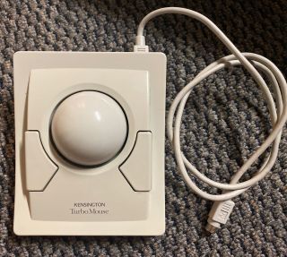 Vintage Kensington Turbo Mouse Model 64100 With Ball Macintosh Computer