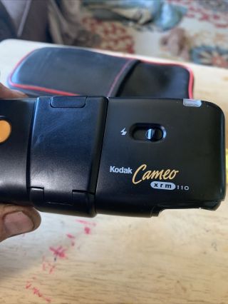 Kodak Cameo Motor 110 Camera W /new Roll Of Film & Case