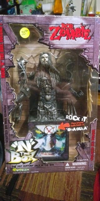 Rob Zombie Action Figure N The Box Dragula