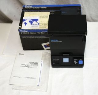 Vivitar Polaroid Instant Slide Printer With Polaroid Back,  May Have Some Film