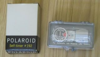Polaroid Self - Timer 192 For Color Pack Cameras - - In Case And Box