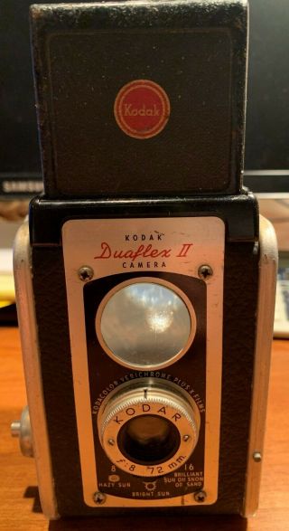 1950 Kodak Duaflex Ii 620 Film Camera With Kodar 72mm Lens