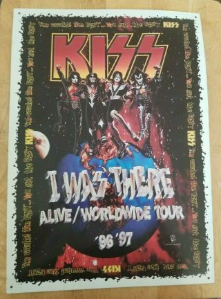 Kiss Alive/worldwide Tour Poster 96 