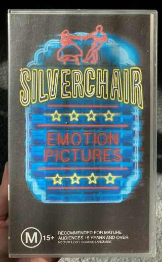 Silverchair Documentary Emotion Pictures Vhs Ntsc Smv Entertainment Film Guc