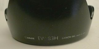Canon EW83H Lens Hood / Shade for Canon - Plastic - Made in Japan 3