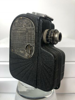 Vintage Universal Univex M M Cine Camera No.  A8 W/ Ilex Univar F/5.  6 Lens