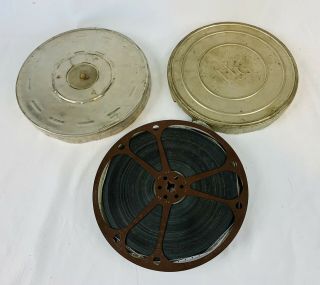VTG 16mm Home Movie Film Reel Untitled Unwatched 1950s? Kids Fishing Mountains 2