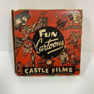 Fun Cartoons 16mm Castle Films Vintage Old Mother Hubbard