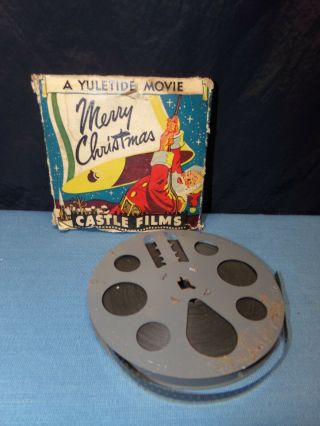 Castle Films A Yuletide Movie Merry Christmas 8mm Home Movie